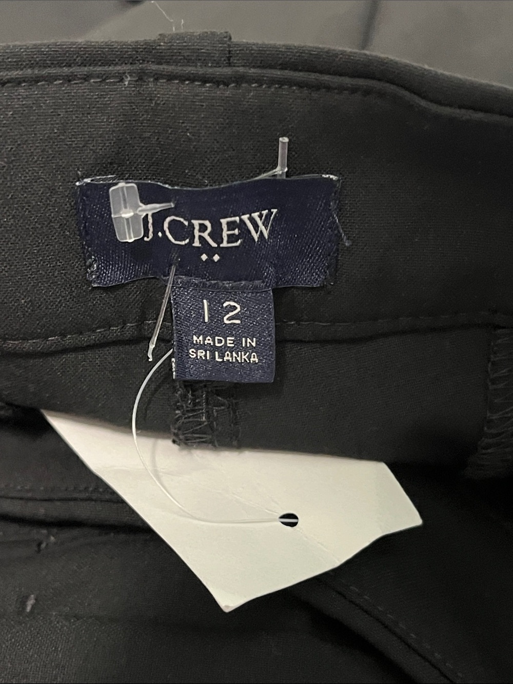 J. Crew Black Wide-Leg Dress Pants Womens 12 Preppy Academia Office Career - Picture 13 of 13